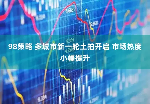 98策略 多城市新一轮土拍开启 市场热度小幅提升