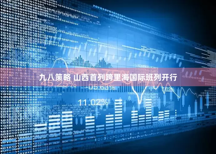 九八策略 山西首列跨里海国际班列开行
